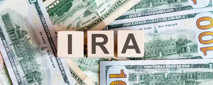 ira text blocks on cash